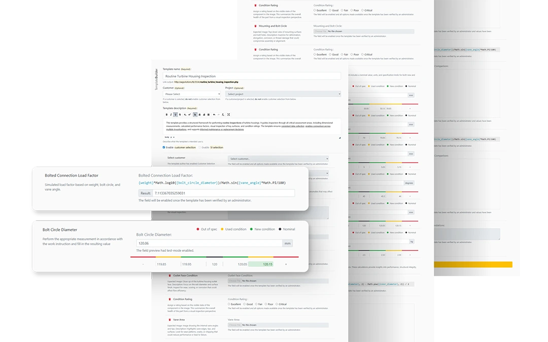 Automated Reporting and <span class='text-primary'>Template Management</span> for Engineering Investigations