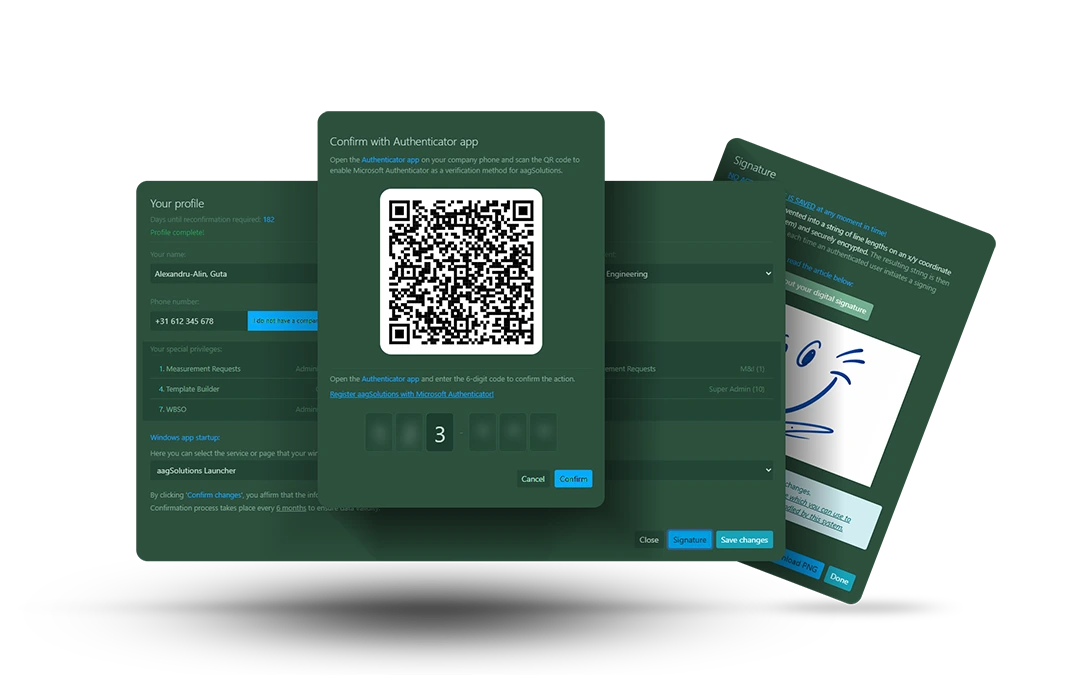 Encrypted Coordinate-Based <span class='text-primary'>Digital Signatures</span>